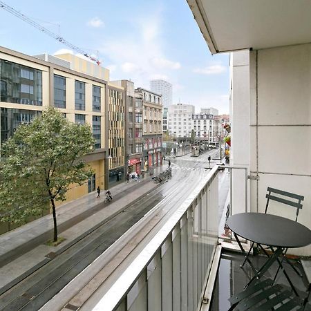 Studio In City Center With Terrace, Netflix - Wifi Antuérpia Exterior foto