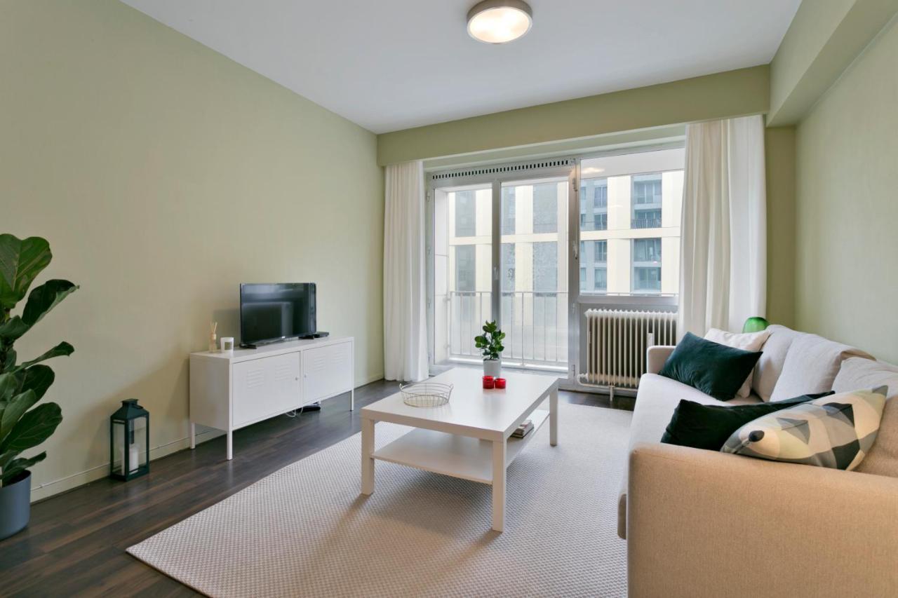 Studio In City Center With Terrace, Netflix - Wifi Antuérpia Exterior foto