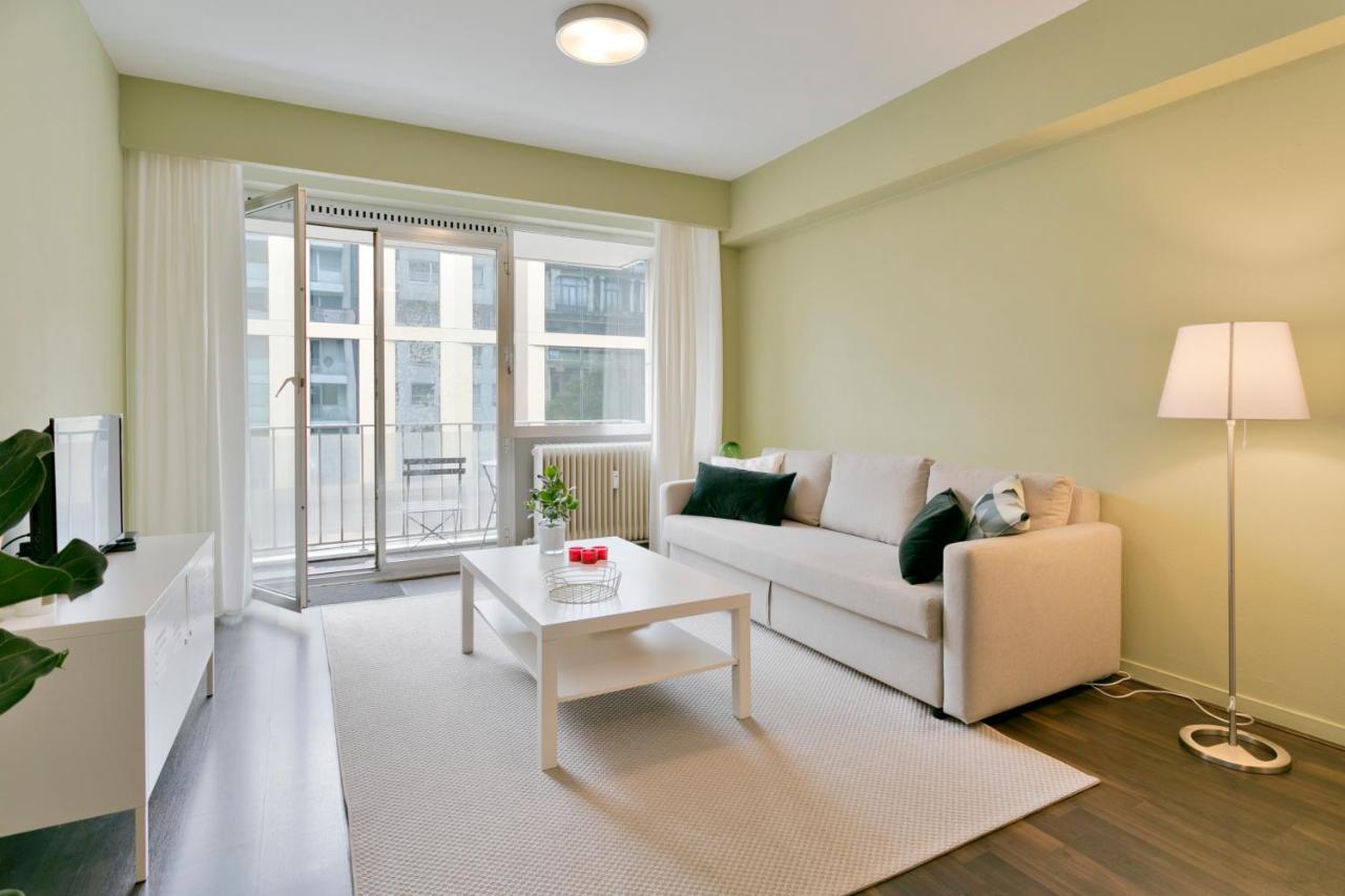 Studio In City Center With Terrace, Netflix - Wifi Antuérpia Exterior foto