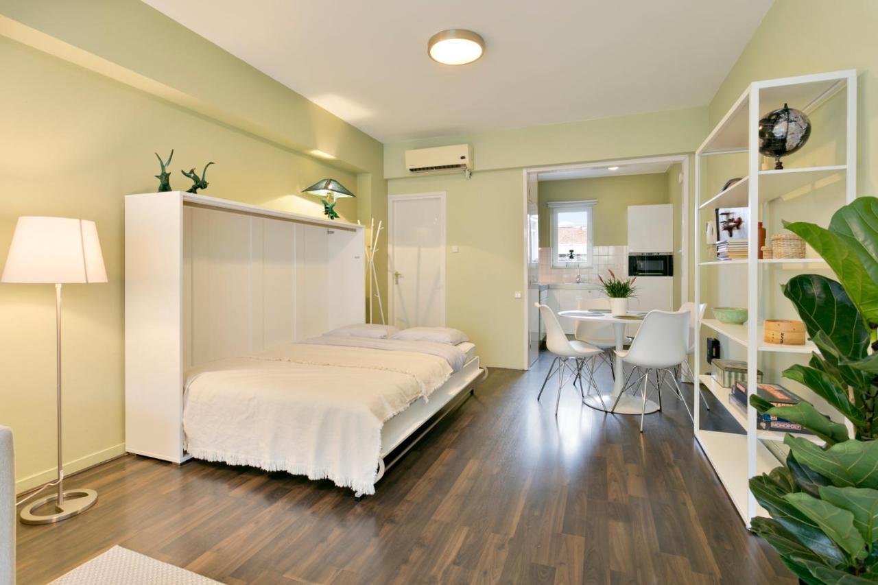 Studio In City Center With Terrace, Netflix - Wifi Antuérpia Exterior foto
