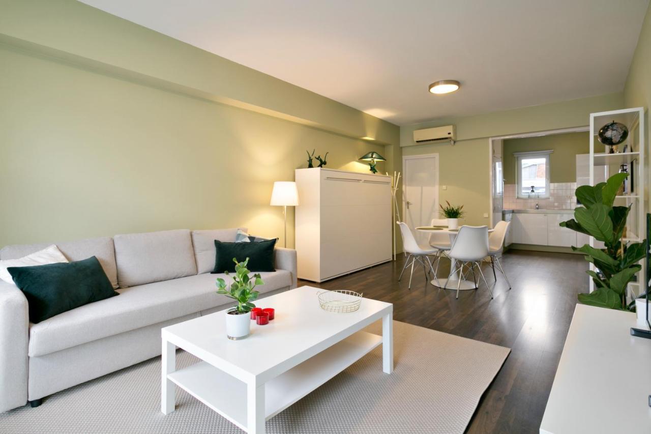 Studio In City Center With Terrace, Netflix - Wifi Antuérpia Exterior foto