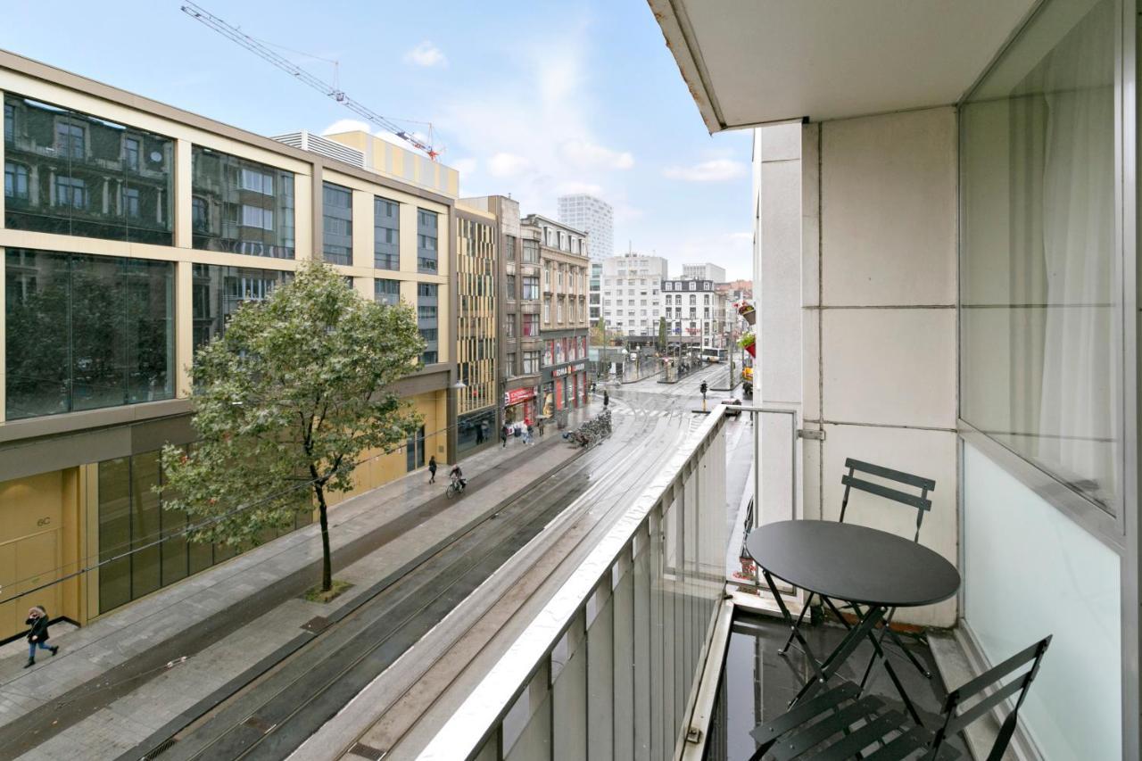 Studio In City Center With Terrace, Netflix - Wifi Antuérpia Exterior foto